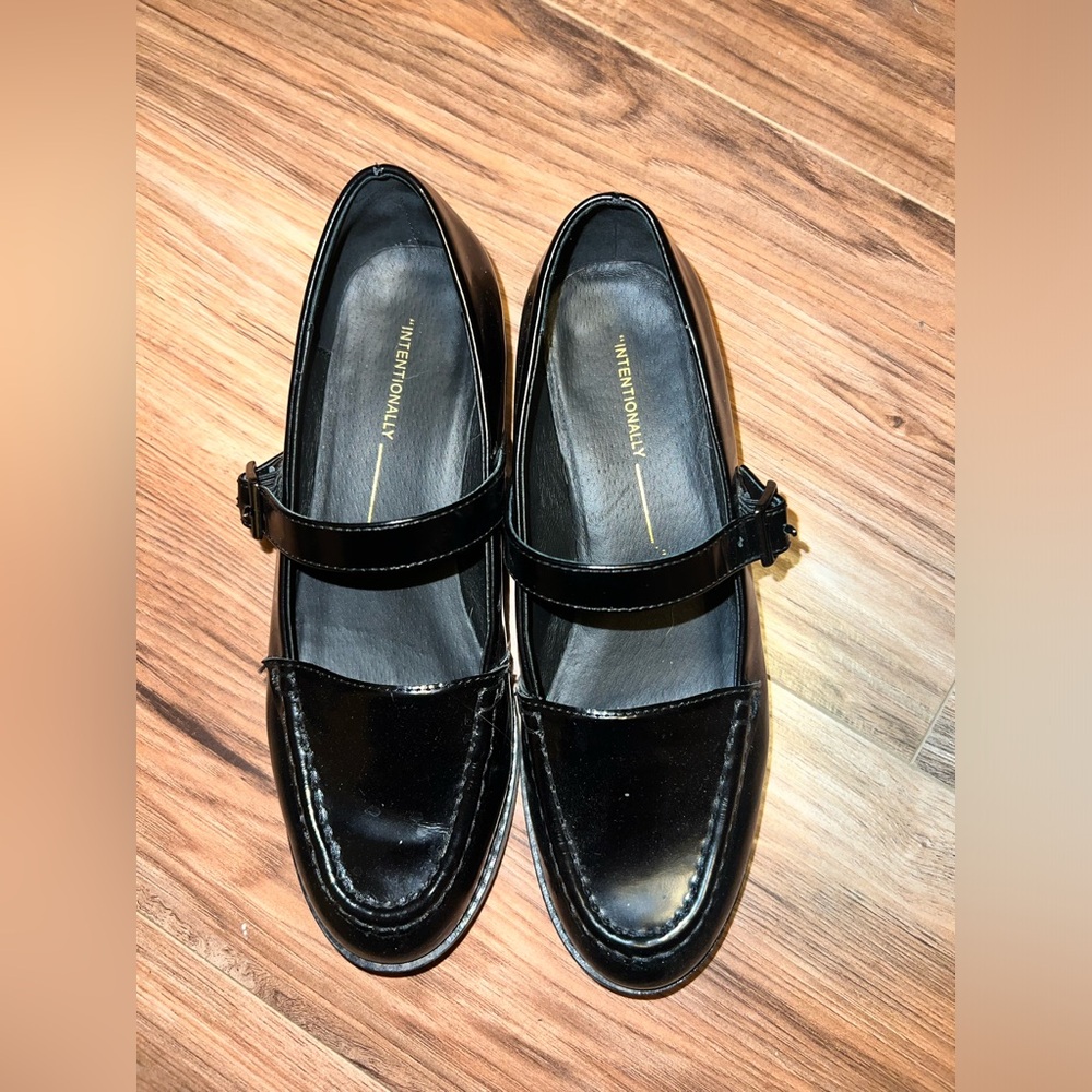 Intentionally Blank Mary Jane Shoes